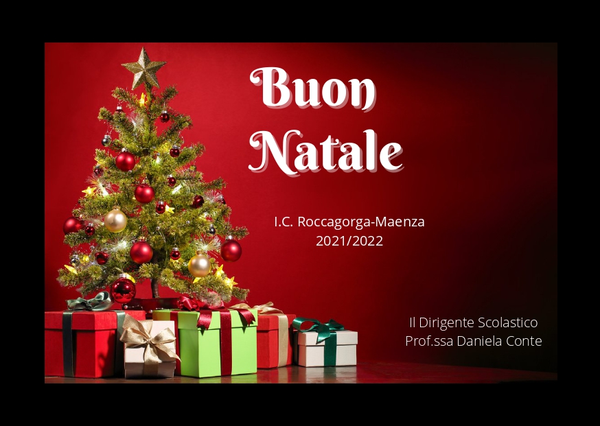 Auguri del Dirigente scolastico per le festività Natalizie