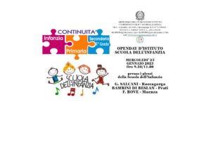 Open Day Infanzia a.s. 2023-2024